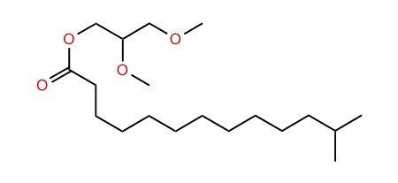 2,3-Dimethoxypropyl 12-methyltridecanoate